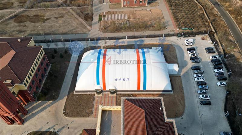 建室內(nèi)體育場(chǎng)館為什么要選擇氣膜建筑？